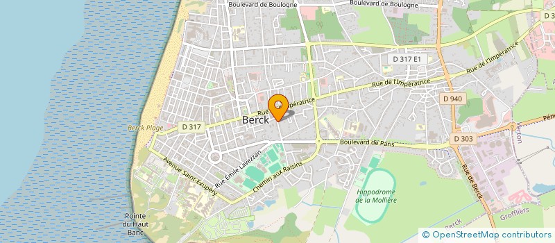 localisation de l'entreprise MADAME DENISE GAMBIER à BERCK
