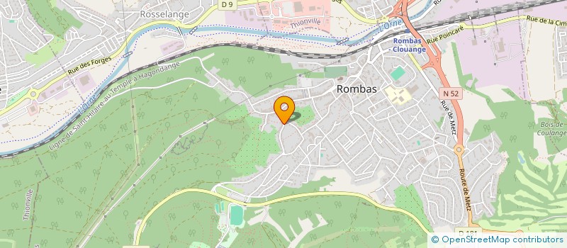 localisation de l'entreprise MADAME DENISE GODAU  PIERREVILLERS