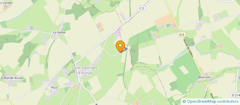 localisation de l'entreprise MADAME DENISE GOGO  SOULEUVRE EN BOCAGE