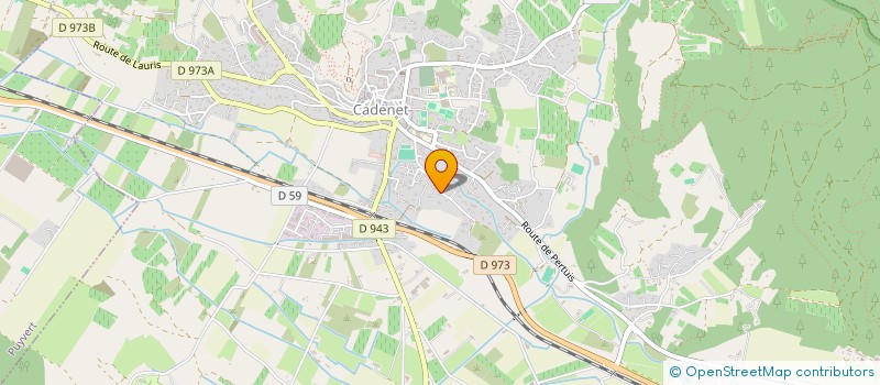 localisation de l'entreprise MADAME DENISE GOLDSZTEJN à CADENET