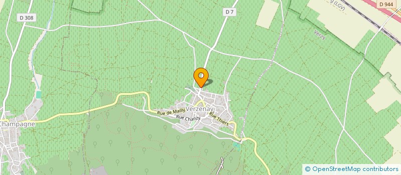 localisation de l'entreprise MADAME DENISE GREGORIC  BEAUMONT-SUR-VESLE