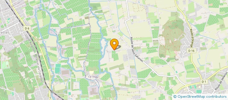 localisation de l'entreprise MADAME DENISE GROS  LE THOR