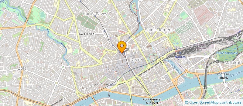 localisation de l'entreprise MADAME DENISE GROSSET à NANTES