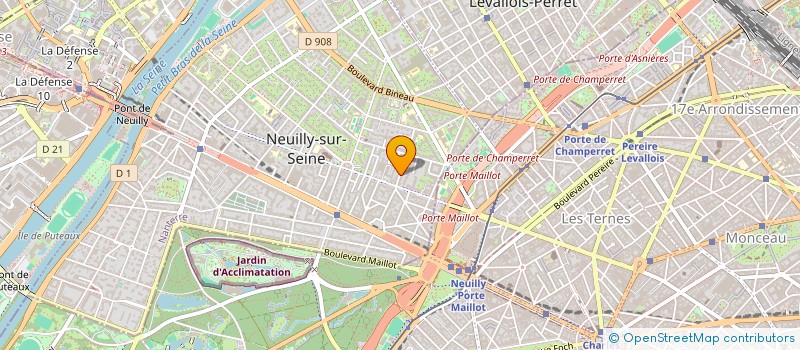localisation de l'entreprise MADAME DENISE GUIDET à NEUILLY-SUR-SEINE