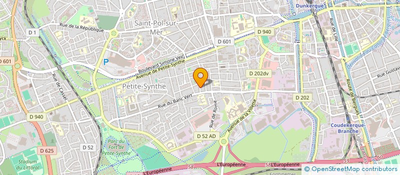 localisation de l'entreprise MADAME DENISE HEBBEN à DUNKERQUE