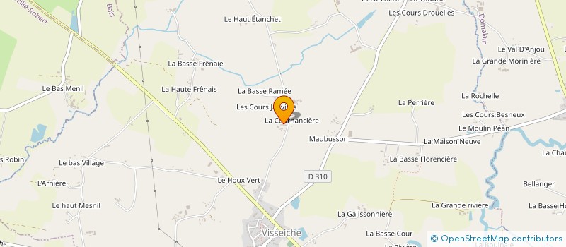 localisation de l'entreprise MADAME DENISE HEINRY  VISSEICHE