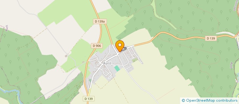 localisation de l'entreprise MADAME DENISE HOTTIER  AVRIL