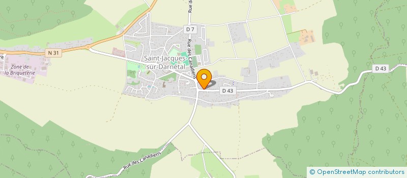 localisation de l'entreprise MADAME DENISE HOUDEVILLE à SAINT-JACQUES-SUR-DARNETAL