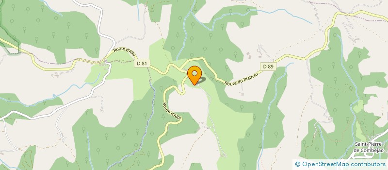 localisation de l'entreprise MADAME DENISE HOULES  LACAZE