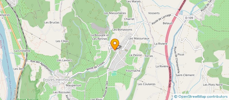 localisation de l'entreprise MADAME DENISE JEANBLANC  LARNAGE