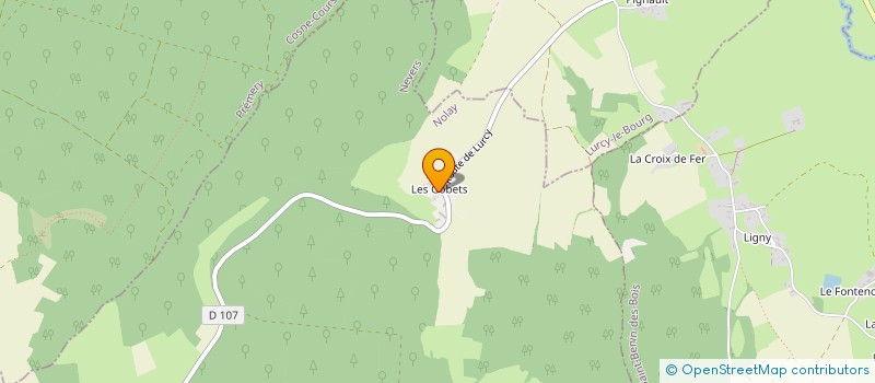 localisation de l'entreprise MADAME DENISE JOUNIOT à NOLAY