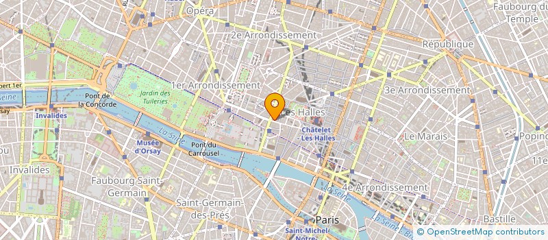 localisation de l'entreprise MADAME DENISE KREHL à PARIS