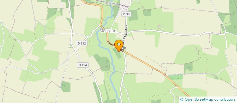 localisation de l'entreprise MADAME DENISE LAINE  MELICOURT