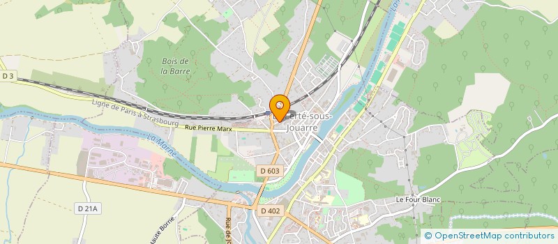 localisation de l'entreprise MADAME DENISE LAMOTTE à LA FERTE-SOUS-JOUARRE