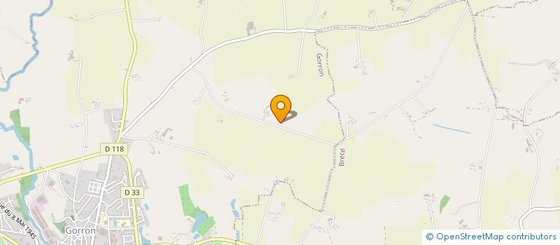 localisation de l'entreprise MADAME DENISE LAURENT  GORRON