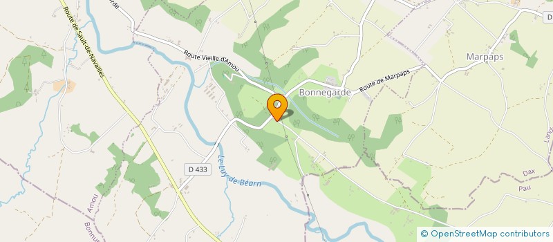 localisation de l'entreprise MADAME DENISE LAUSSU  ARSAGUE