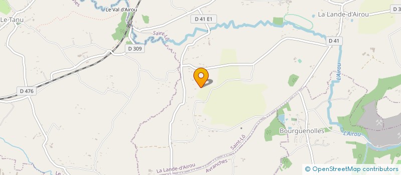 localisation de l'entreprise MADAME DENISE LE BEHOT  FLEURY