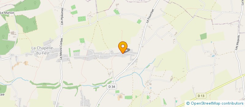 localisation de l'entreprise MADAME DENISE LEBRUN  SAINT-AMAND-VILLAGES