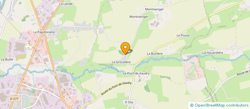 localisation de l'entreprise MADAME DENISE LECARPENTIER à COULONCES