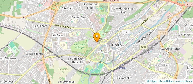localisation de l'entreprise MADAME DENISE LEDOIT  DREUX