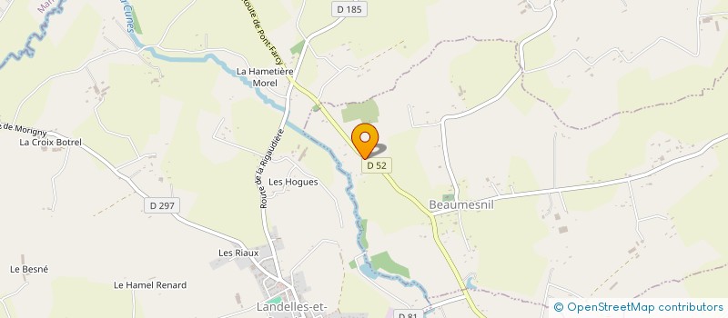 localisation de l'entreprise MADAME DENISE LEFEVRE à NOUES DE SIENNE