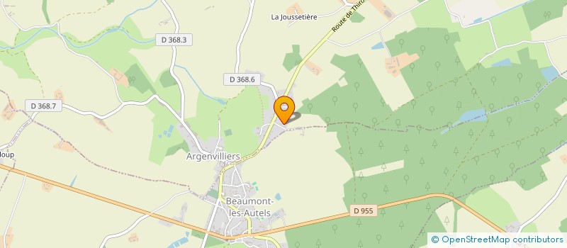 localisation de l'entreprise MADAME DENISE LEGUAY à SAINTIGNY