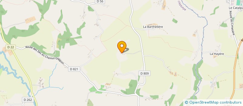 localisation de l'entreprise MADAME DENISE LEHEC à LONLAY L'ABBAYE