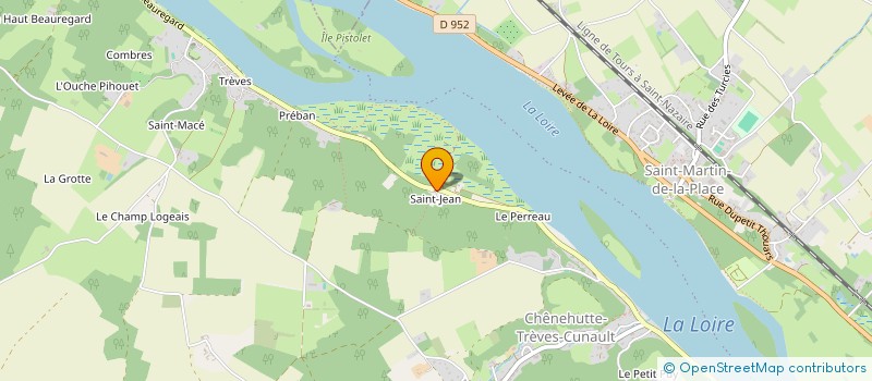 localisation de l'entreprise MADAME DENISE LEROUX  GENNES-VAL-DE-LOIRE