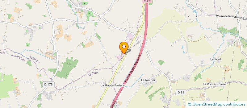 localisation de l'entreprise MADAME DENISE LETONDEUR  BOURGUENOLLES