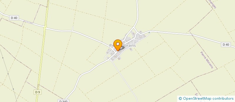 localisation de l'entreprise MADAME DENISE LEVANT  PIERRE-MORAINS