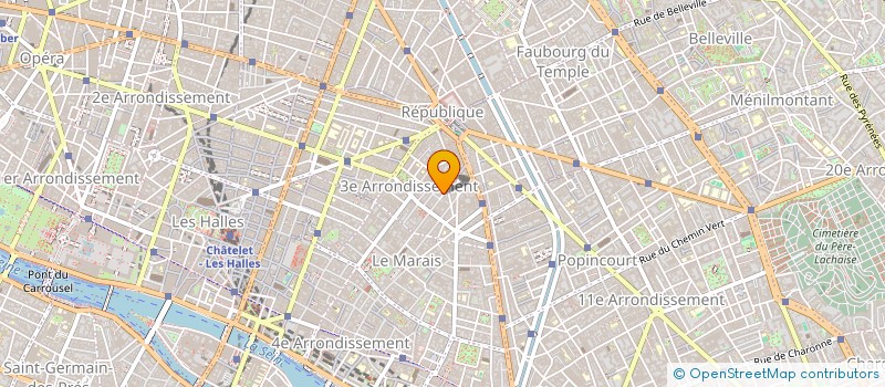 localisation de l'entreprise MADAME DENISE LHOIRY  PARIS