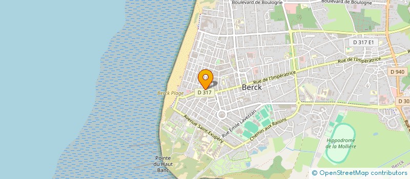 localisation de l'entreprise MADAME DENISE LHOTELLIER  BERCK