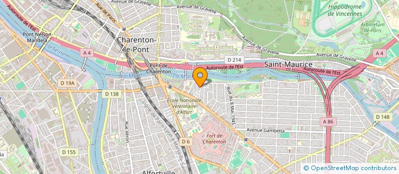 localisation de l'entreprise MADAME DENISE LIM  MAISONS-ALFORT