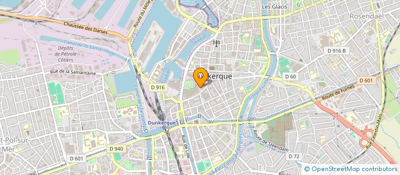 localisation de l'entreprise MADAME DENISE LOBRY à DUNKERQUE