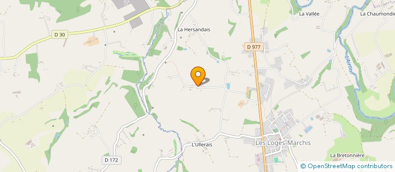 localisation de l'entreprise MADAME DENISE LOISEL  LAPENTY