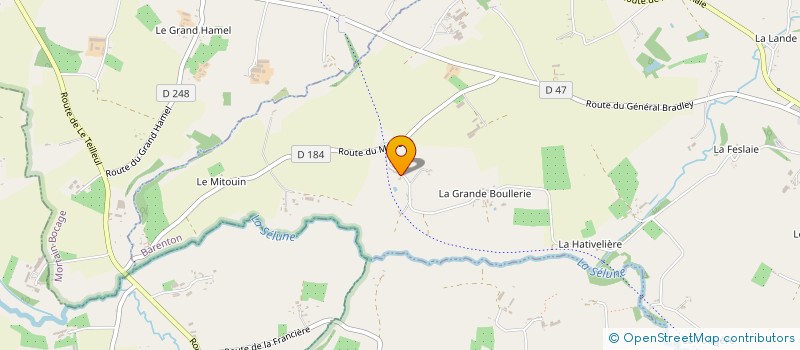 localisation de l'entreprise MADAME DENISE LOUVEAU  BARENTON