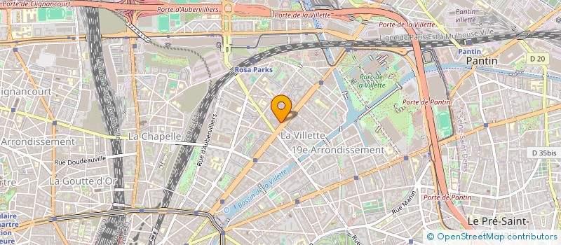 localisation de l'entreprise MADAME DENISE MALLET  PARIS