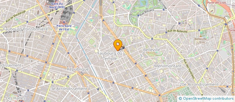 localisation de l'entreprise MADAME DENISE MARTIN  PARIS