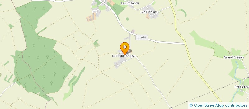 localisation de l'entreprise MADAME DENISE MARTINET à DONZY