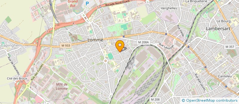 localisation de l'entreprise MADAME DENISE MEREAUX à LILLE