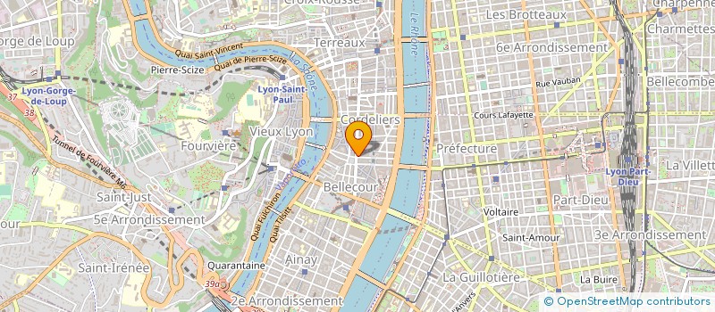 localisation de l'entreprise MADAME DENISE MOUTAL  LYON