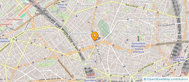 localisation de l'entreprise MADAME DENISE OLIVIE  PARIS