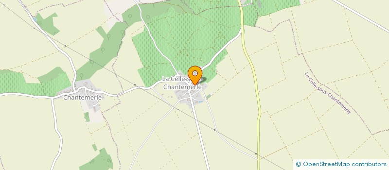 localisation de l'entreprise MADAME DENISE PASQUET  LA CELLE-SOUS-CHANTEMERLE