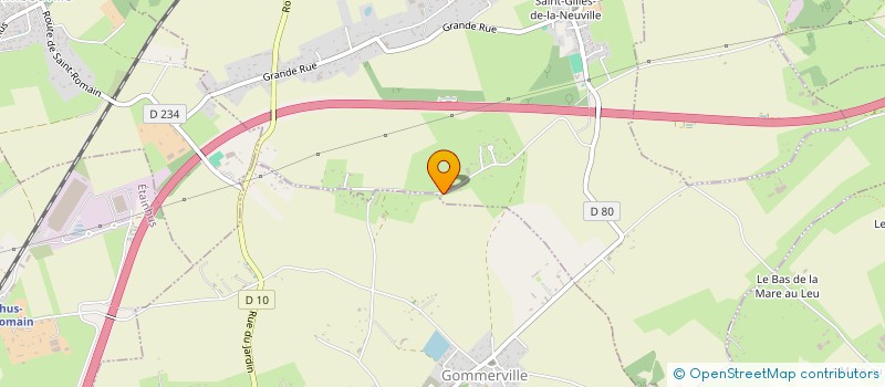 localisation de l'entreprise MADAME DENISE QUEMION  SAINT-GILLES-DE-LA-NEUVILLE