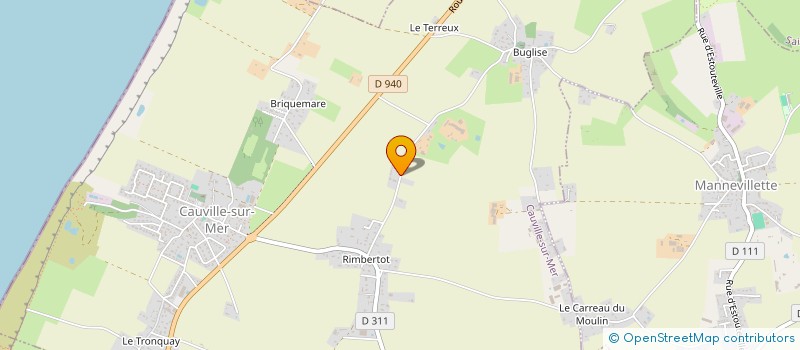 localisation de l'entreprise MADAME DENISE REMONT  CAUVILLE