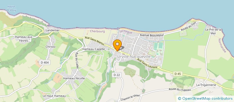 localisation de l'entreprise MADAME DENISE RENARD  CHERBOURG-EN-COTENTIN