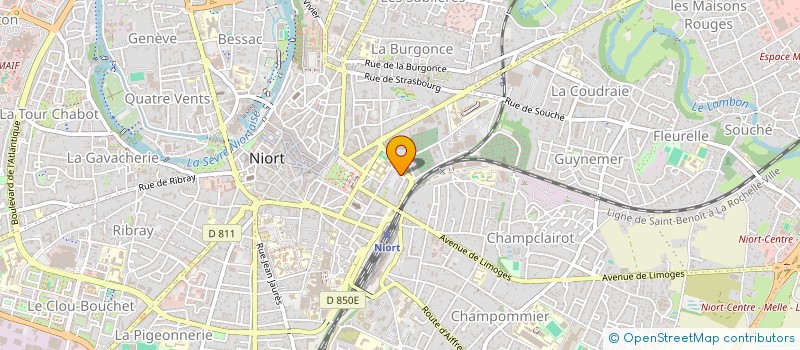 localisation de l'entreprise MADAME DENISE RODRIGUEZ à NIORT