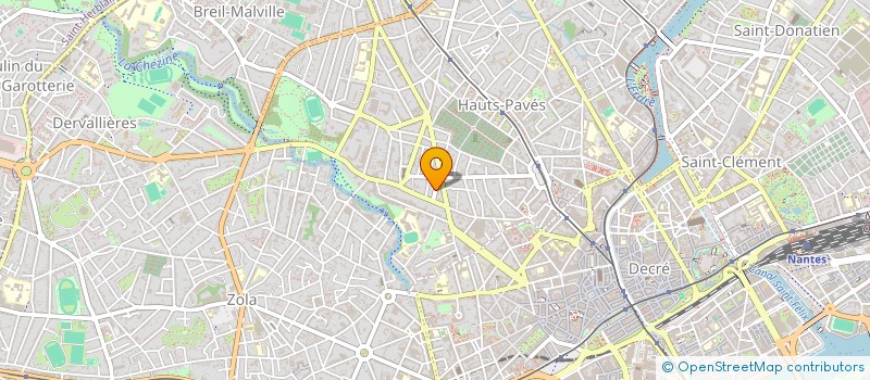 localisation de l'entreprise MADAME DENISE ROUENEL à NANTES