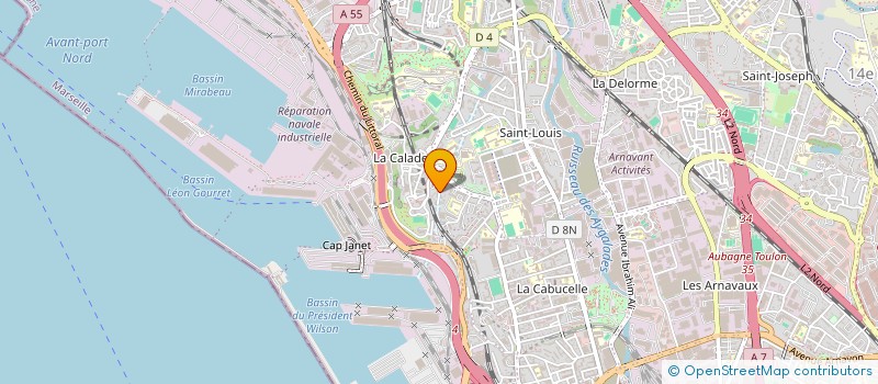 localisation de l'entreprise MADAME DENISE RUSTEM à MARSEILLE