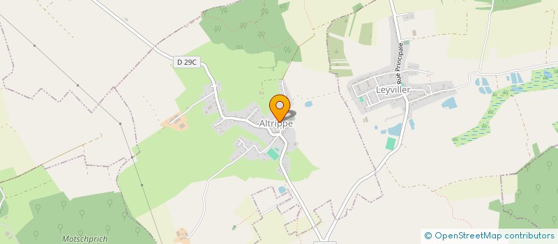 localisation de l'entreprise MADAME DENISE SCHERER  HELLIMER